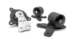 Honda Civic Engine Mount Kit - Innovative Mounts - 95A Bushings - Black - `02-`05
